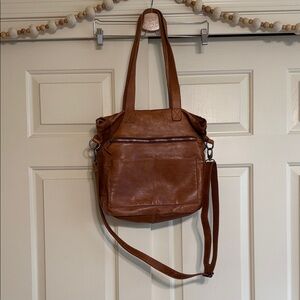 Genicci Leather Shoulder & Crossbody Bag